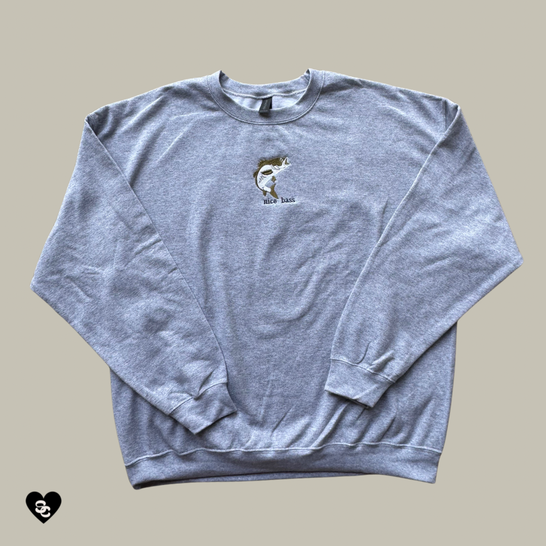 Nice Bass Crewneck