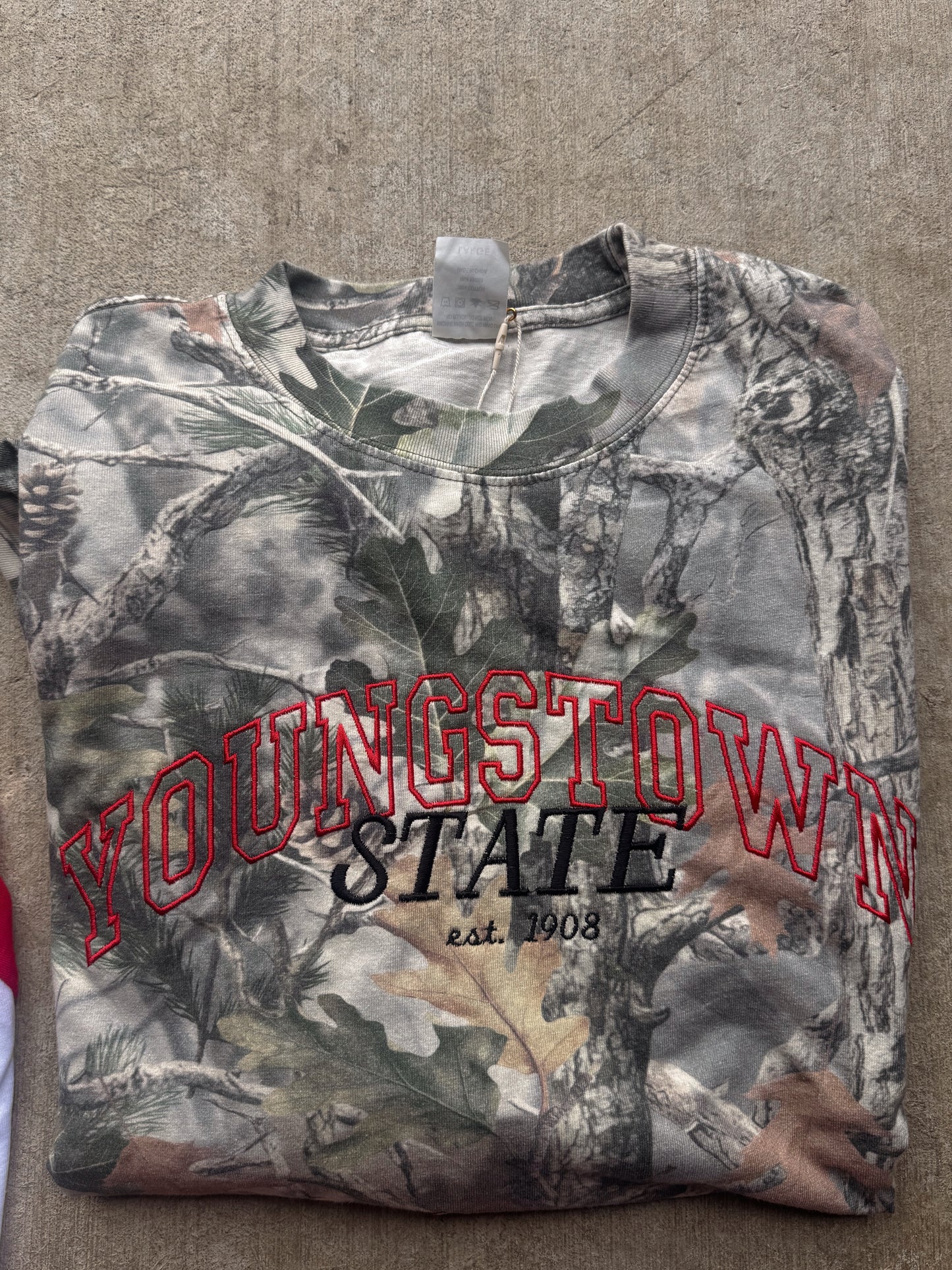 School Spirit Camo Longsleeve