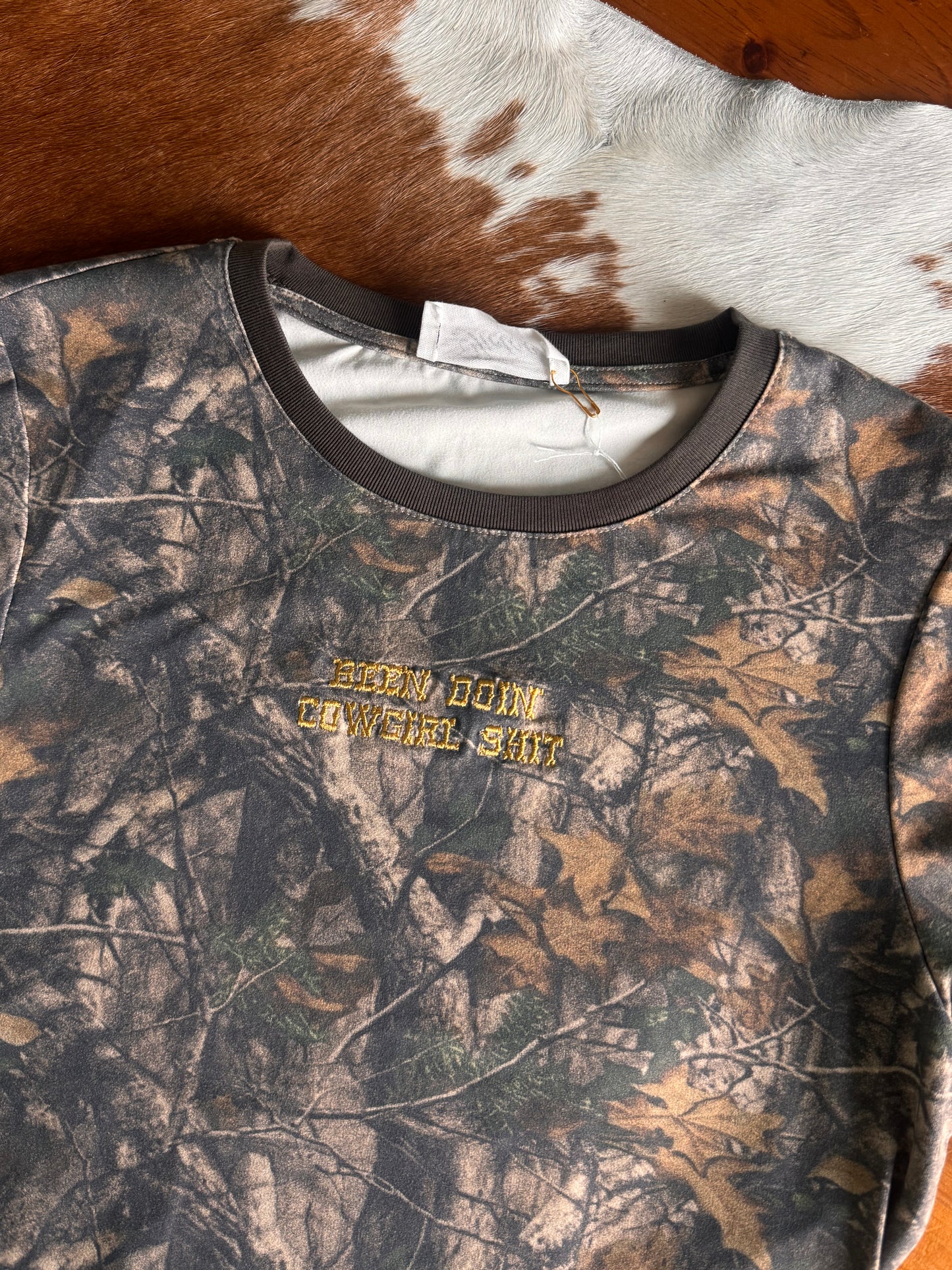 Been Doin’ Cowgirl Shit Baby Tee