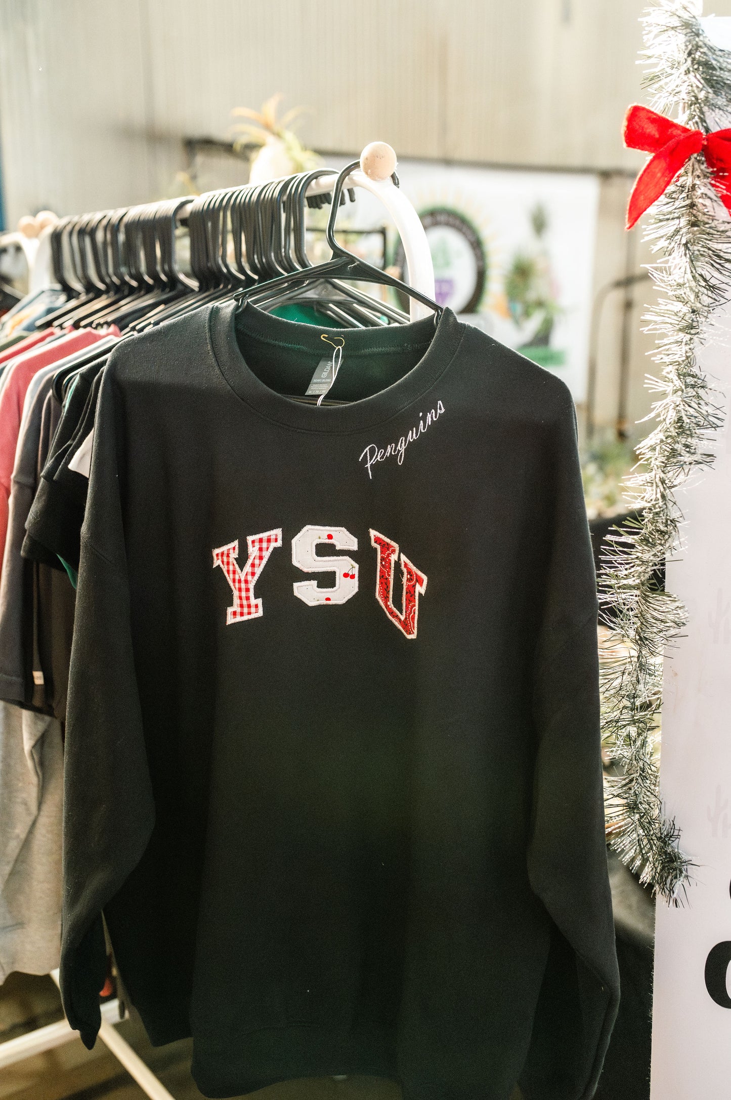 College Appliqué Crewneck