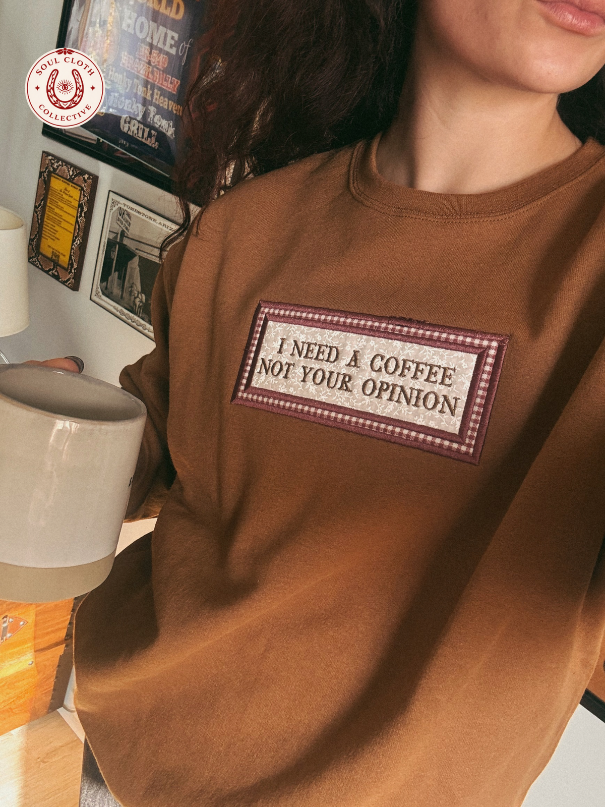 I Need a Coffee Crewneck