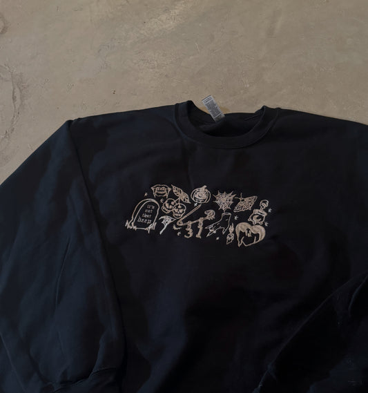 Halloween Tattoos Crewneck