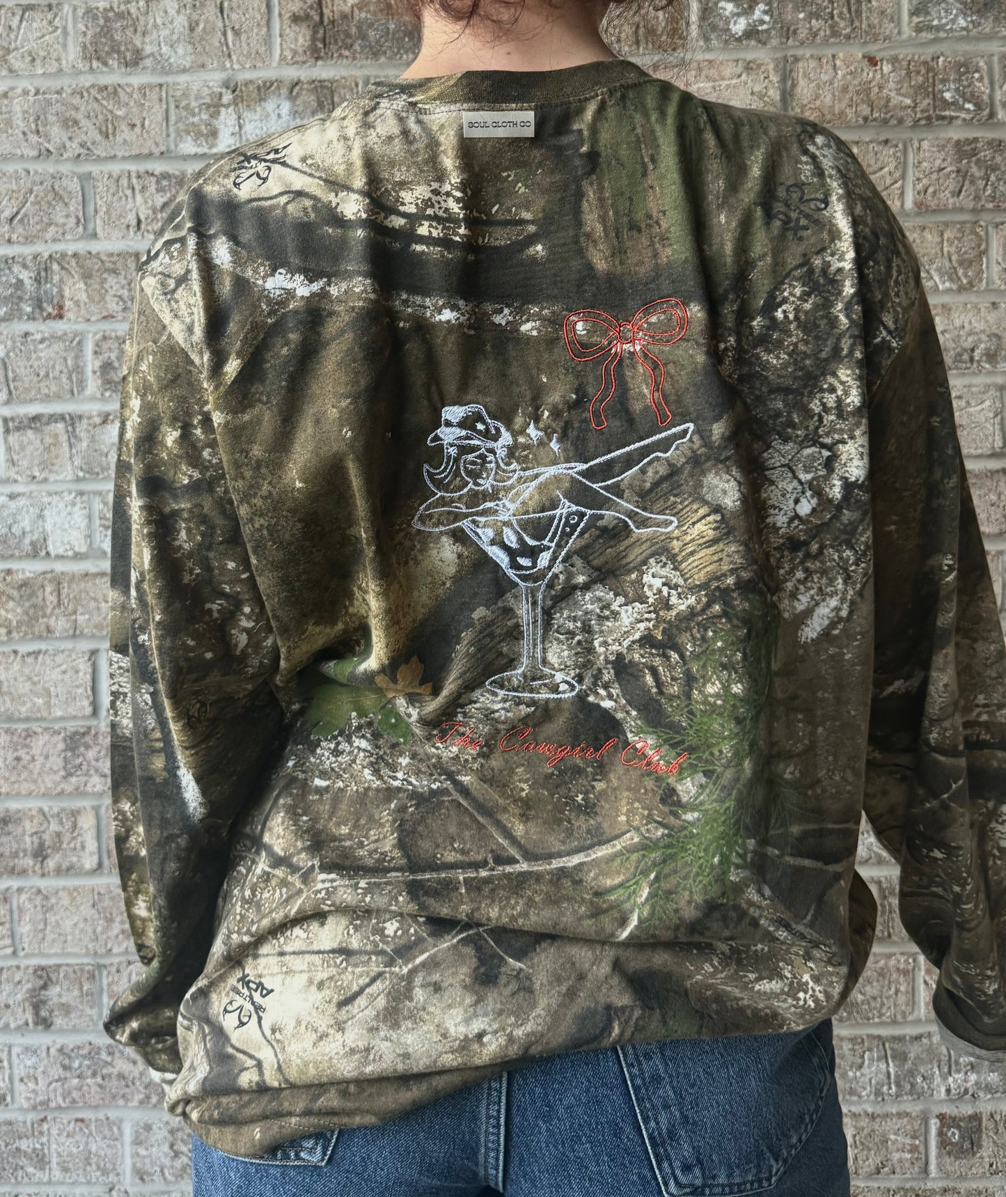 Cowgirl Club Camo Longsleeve