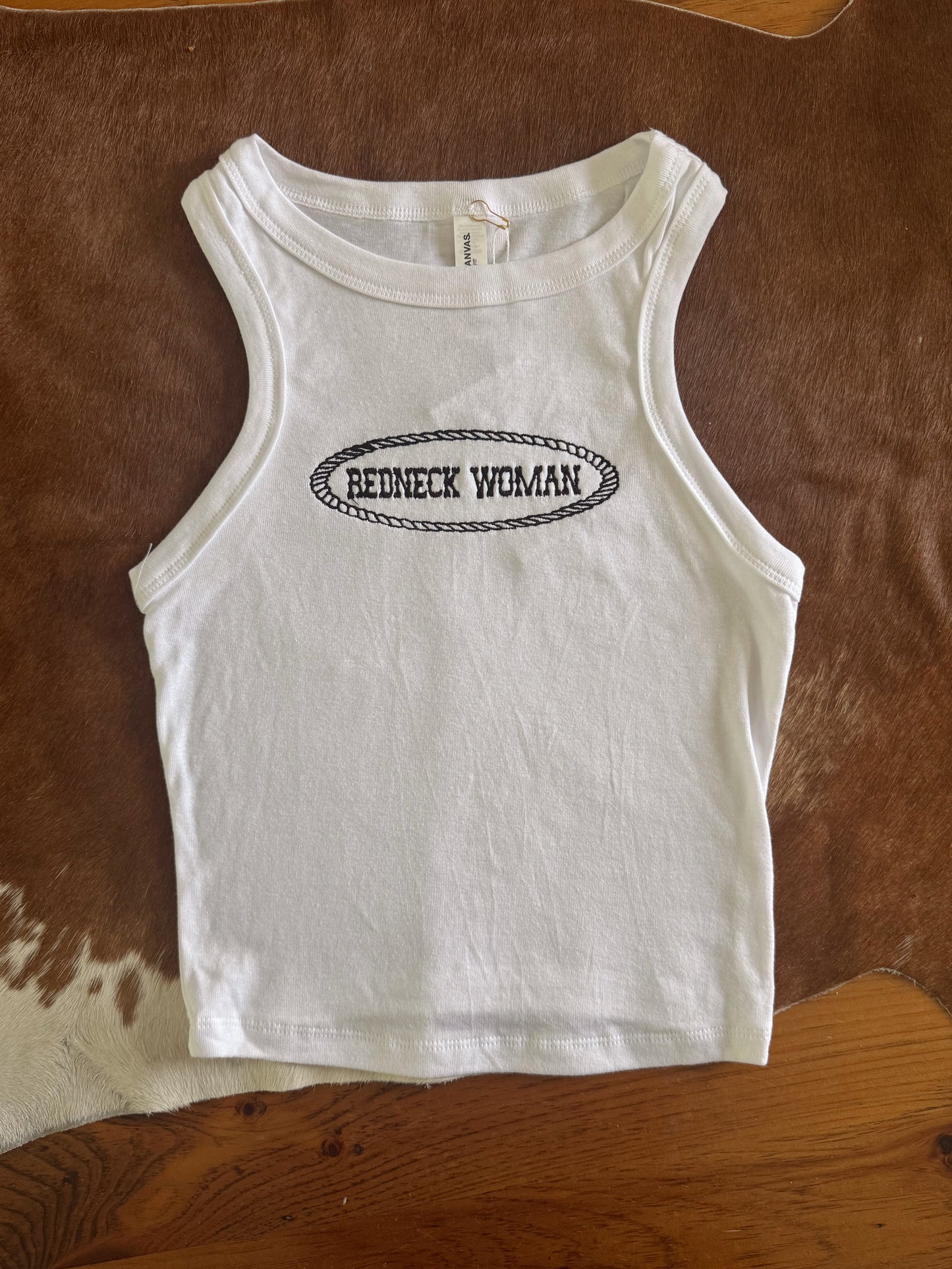 “Redneck Woman” Crop Tank