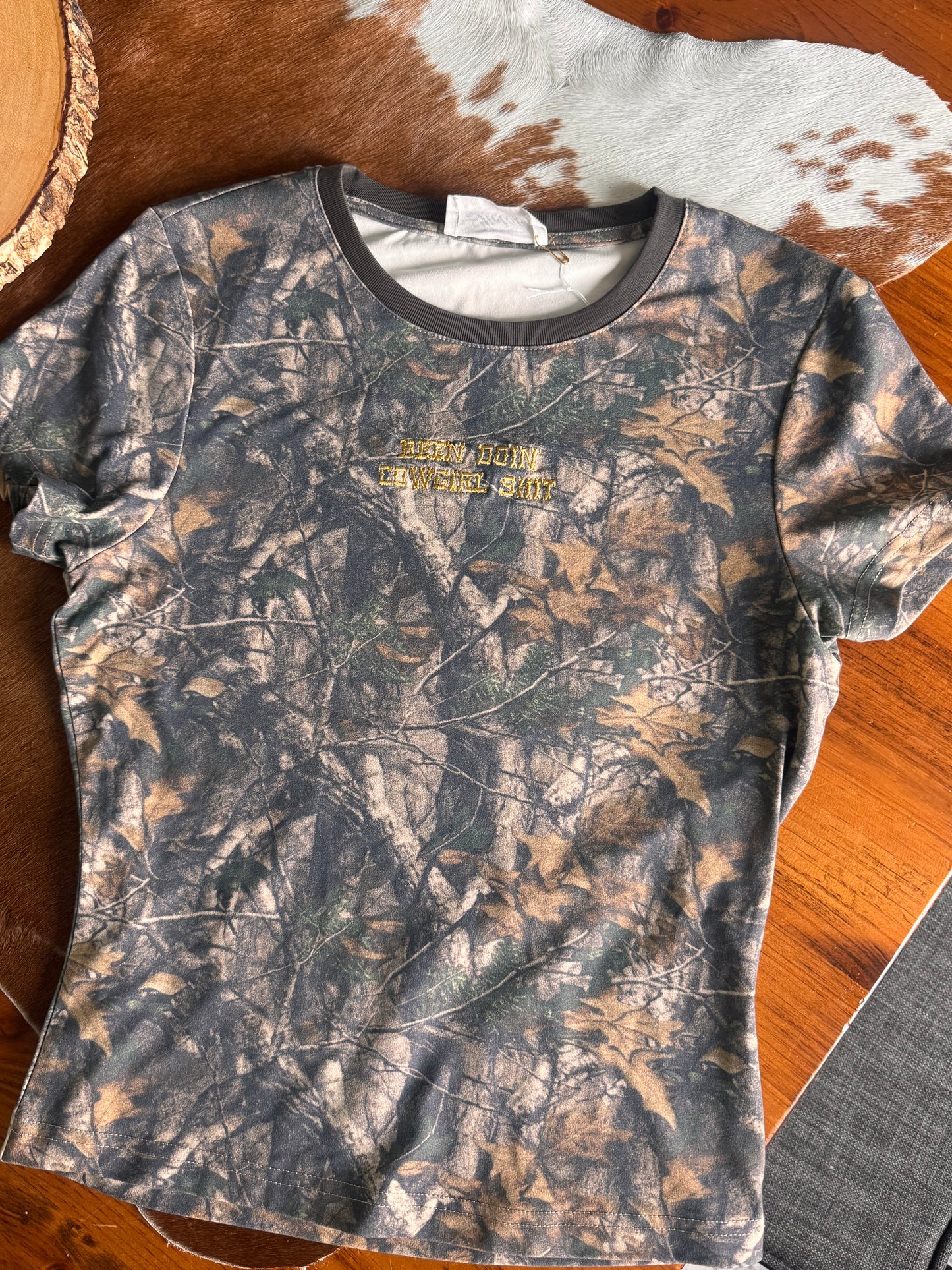 Been Doin’ Cowgirl Shit Baby Tee