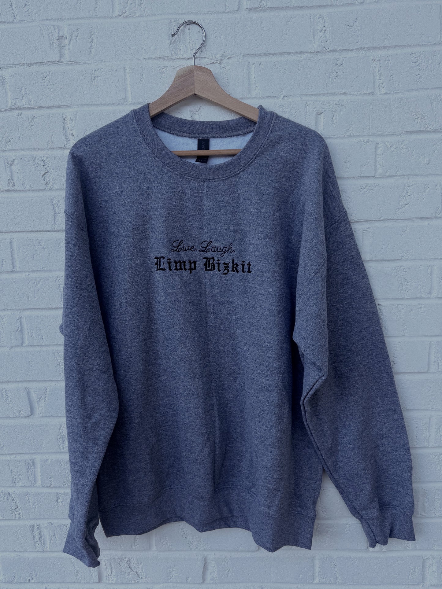 Live, Laugh, Limp Bizkit Crewneck