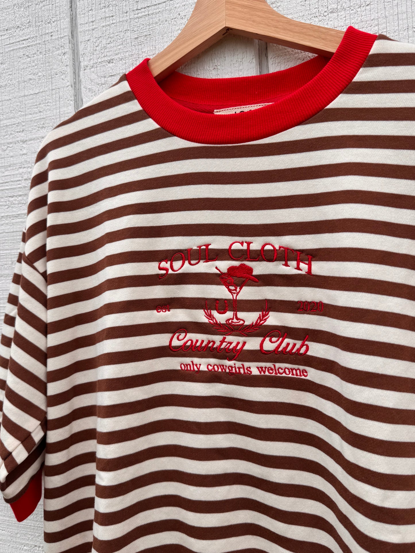 Country Club Striped Tee