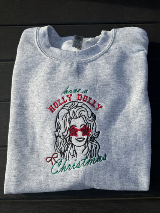 Dolly Christmas Crewneck