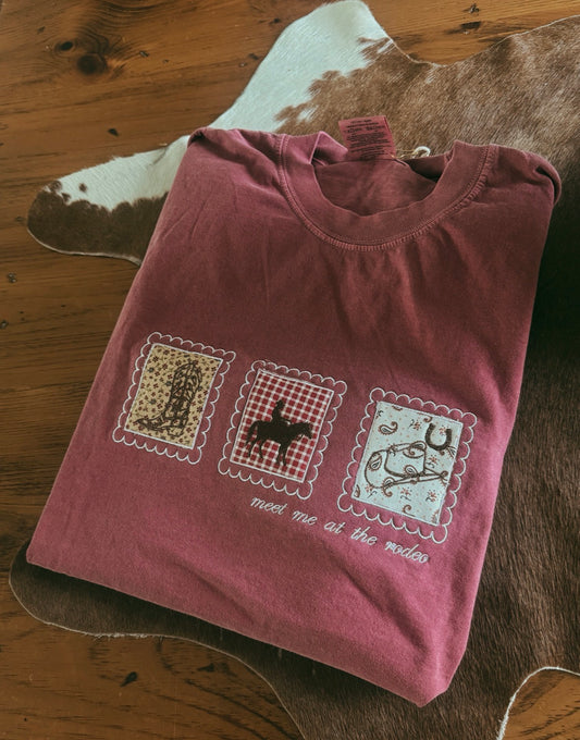 Meet Me at the Rodeo Tee