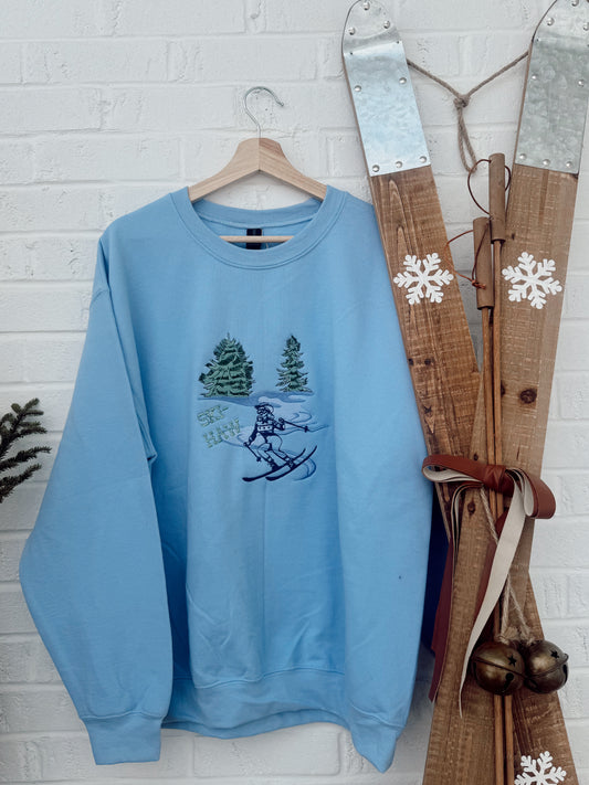 “Ski-Haw” Crewneck