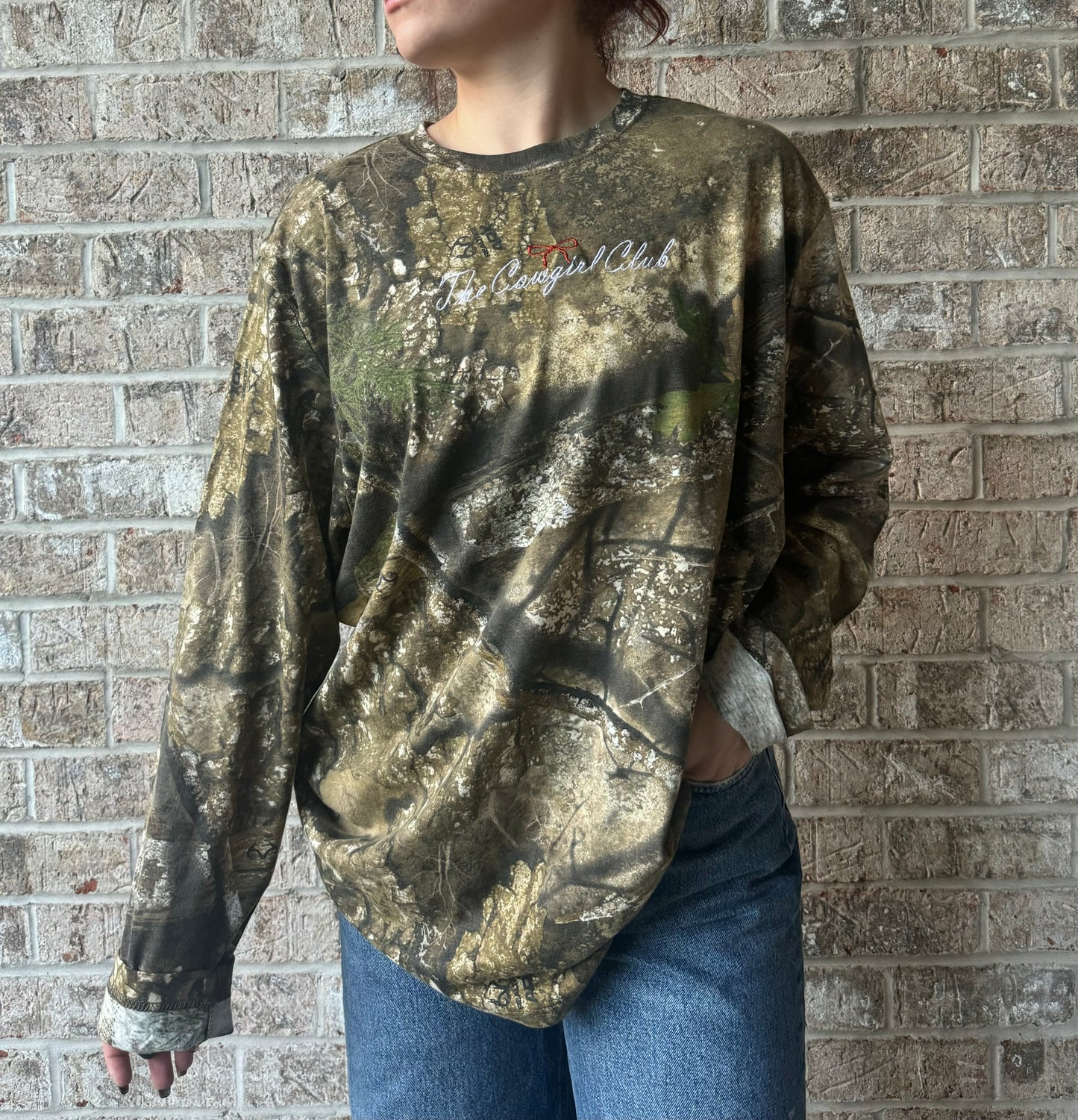 Cowgirl Club Camo Longsleeve