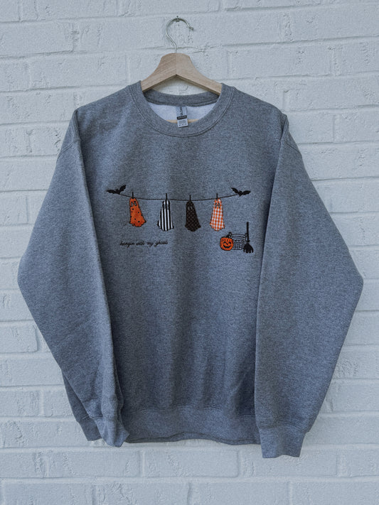 “Hangin With My Ghouls” Crewneck