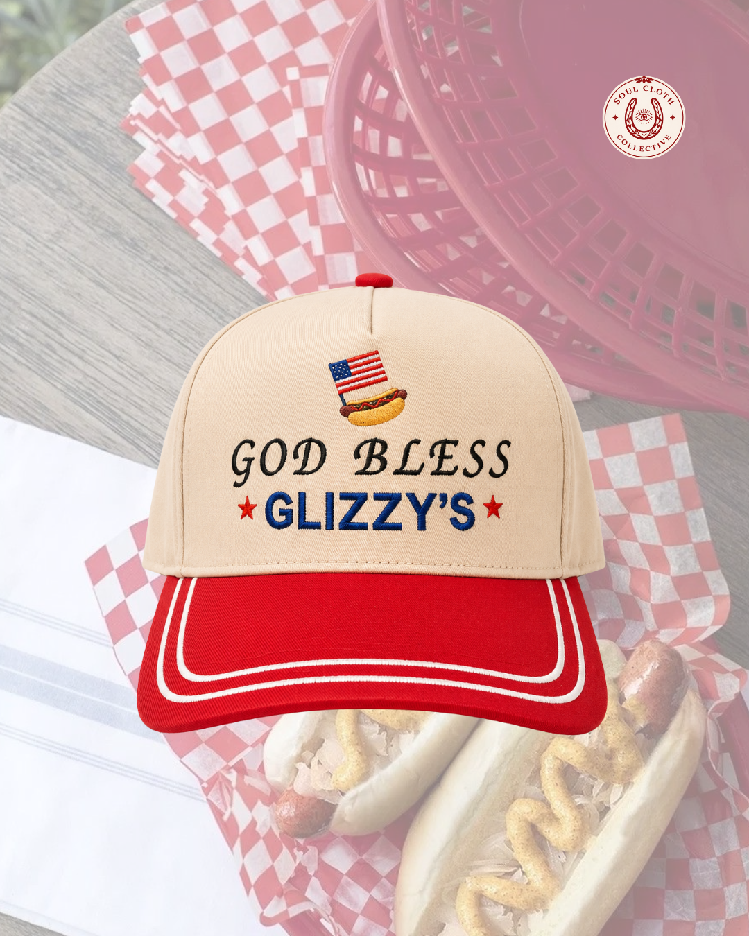 God Bless Glizzy’s Trucker Hat