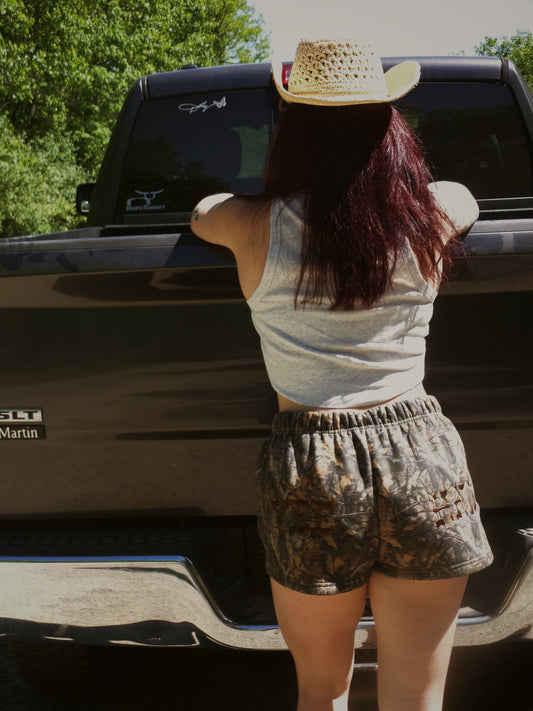 Yeehaw Camo Shorts