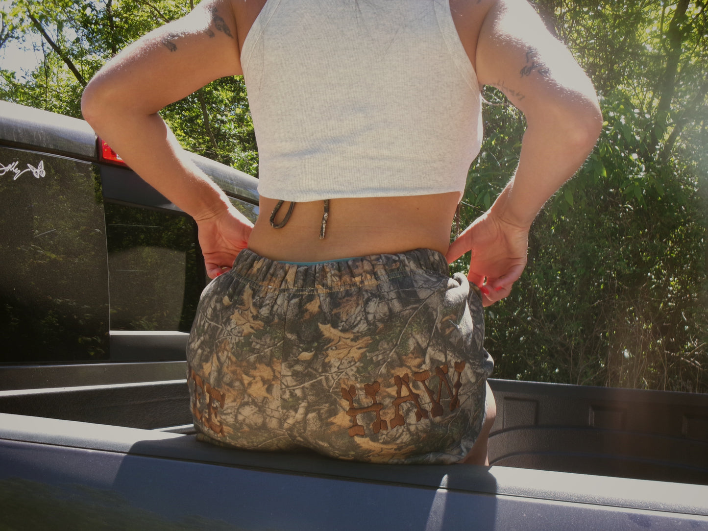 Yeehaw Camo Shorts