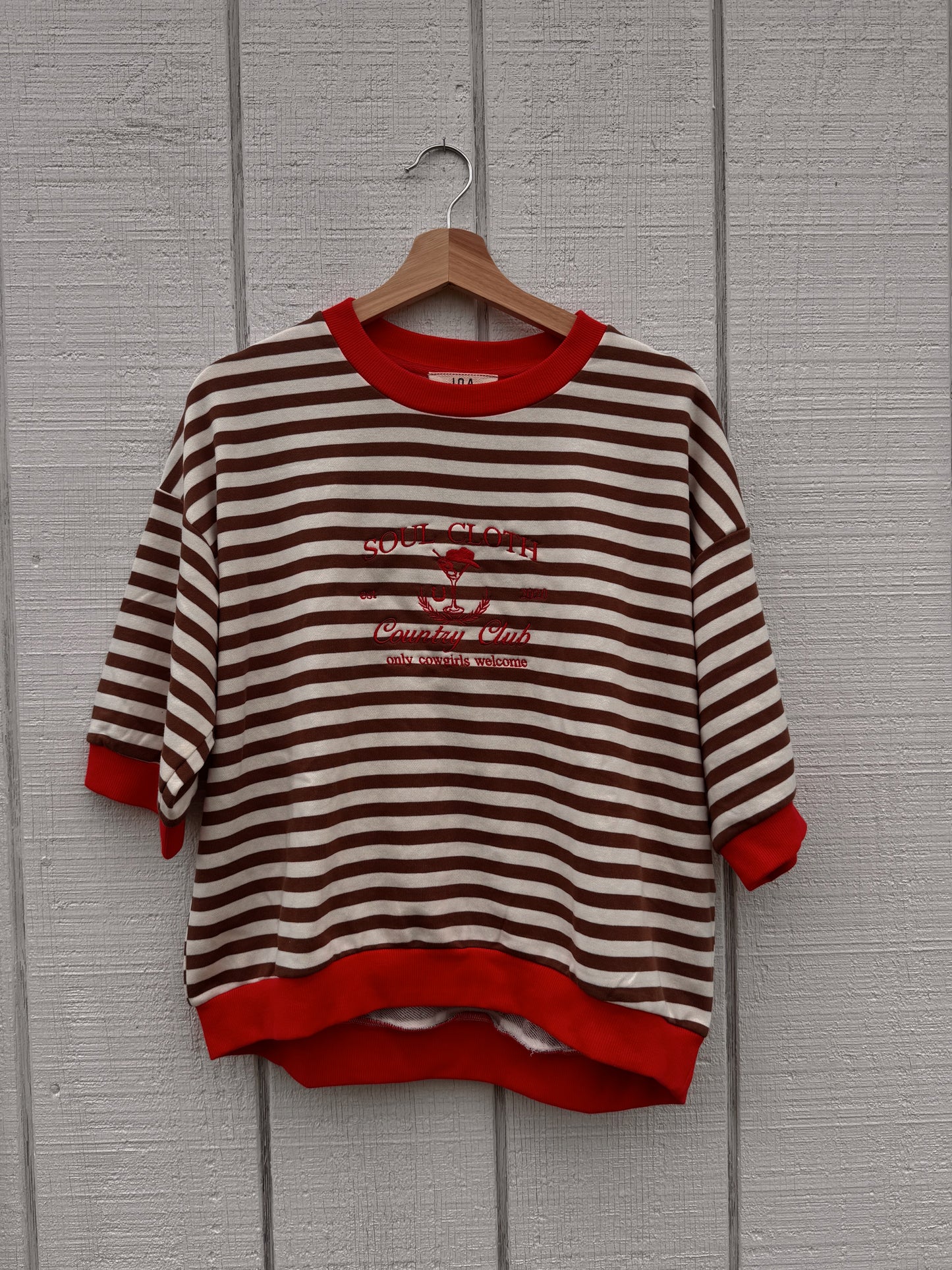 Country Club Striped Tee