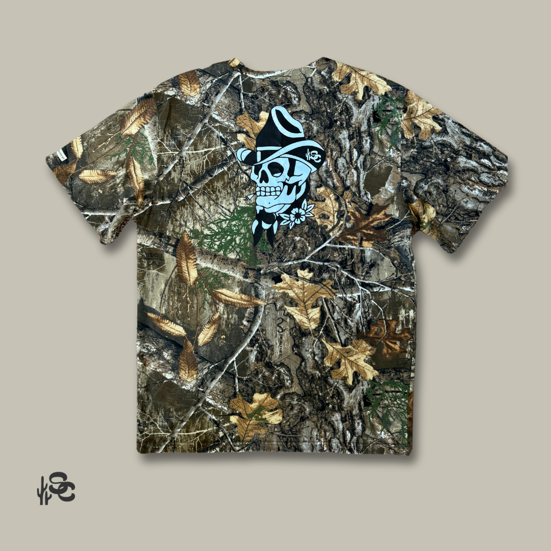 "Here for a Good Time" Camo Tee